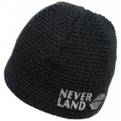 Czapki męskie: NEVERLAND Czapka męska Neo czarna