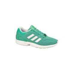 Buty adidas ZX Flux B34515. Zielone trampki męskie Adidas, bez wzorów, bez zapięcia. Za 249,99 zł.