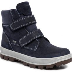 Śniegowce SUPERFIT - GORE-TEX 8-09472-80 S Blau. Niebieskie śniegowce chłopięce Superfit, bez zapięcia, gore-tex. Za 419,00 zł.