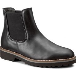Sztyblety GABOR - 71.680.20 Schwarz (Cognac). Czarne buty zimowe damskie marki Gabor, z materiału, na obcasie. W wyprzedaży za 339,00 zł.