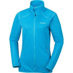 Kurtka polarowa "Sapphire Trail" w kolorze turkusowym. Niebieskie kurtki damskie Columbia, xl, bez wzorów, z materiału, klasyczne, bez kaptura. W wyprzedaży za 179,95 zł.