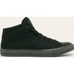 Converse - Trampki. Czarne trampki męskie Converse, bez wzorów, z gumy, na sznurówki. Za 299,90 zł.