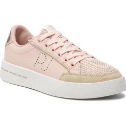 Sneakersy PEPE JEANS - PLS30822 Mauve Pink 319. Różowe sneakersy damskie Pepe Jeans, z jeansu. W wyprzedaży za 189,00 zł.