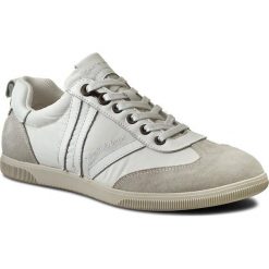 Sneakersy CALVIN KLEIN JEANS - Umi S1639 White. Białe półbuty męskie Calvin Klein Jeans, na co dzień, bez wzorów, z jeansu, bez zapięcia. W wyprzedaży za 299,00 zł.