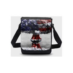 Torba na ramię mała American bomb 2. Torby męskie na ramię MegaKoszulki, w paski. Za 54,90 zł.