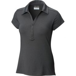 Koszulka funkcyjna "Shadow Time" w kolorze antracytowym. Szare koszulki damskie Columbia, m, z materiału, polo. W wyprzedaży za 112,95 zł.