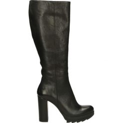Buty zimowe damskie: Kozaki - S506 WES NERO