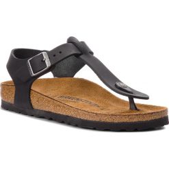 Sandały BIRKENSTOCK - Kairo Bs 0147113 Black. Czarne klapki damskie Birkenstock, bez wzorów, ze skóry, bez obcasa. W wyprzedaży za 309,00 zł.