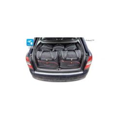 AUDI A4 AVANT, 2000-2006, TORBY DO BAGAŻNIKA 5 SZT KJUST - 7004033. Torby podróżne KJUST, bez wzorów, z kauczuku, klasyczne. Za 1299,00 zł.