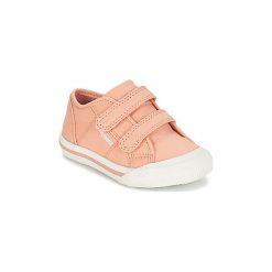Buty Dziecko Le Coq Sportif DEAUVILLE-INF SPORT. Różowe trampki dziewczęce le coq sportif, bez wzorów, bez zapięcia. Za 143,20 zł.