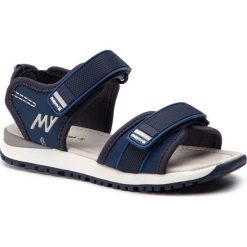 Sandały MAYORAL - 43111 Azul 79. Niebieskie sandały chłopięce Mayoral, ze skóry, bez zapięcia. Za 169,00 zł.