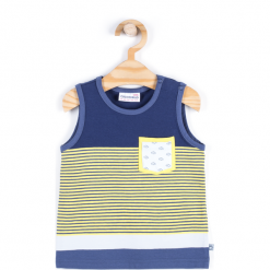 Koszulka. Szare t-shirty chłopięce marki UNDER THE SEA, z elastanu, bez rękawów. Za 19,90 zł.