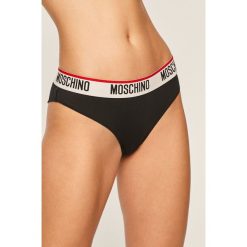 Moschino Underwear - Figi (2 pack). Czarne majtki damskie s, z elastanu. W wyprzedaży za 179,90 zł.