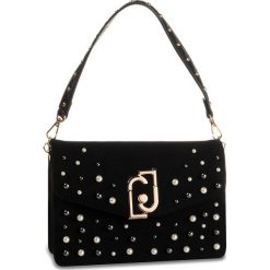 Torebka LIU JO - S Crossbody A69037 T9905 Nero 22222. Czarne torebki klasyczne damskie Liu Jo, bez wzorów, z materiału, klasyczne, duże, bez dodatków. Za 599,00 zł.