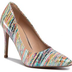 Szpilki WOJAS - 35024-65 Multikolor. Zielone półbuty damskie Wojas, bez wzorów, ze skóry, eleganckie, bez obcasa, na szpilce, bez zapięcia. Za 329,00 zł.