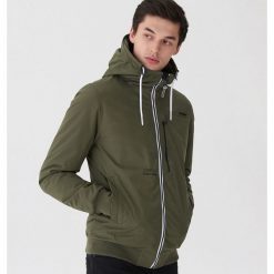 Kurtka z kapturem - Khaki. Brązowe kurtki męskie House, s, bez wzorów, z kapturem. Za 99,99 zł.