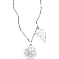 Wildcat Silvercoloured Lotus with Leaf Naszyjnik srebrny. Szare naszyjniki damskie Wildcat, srebrne. Za 42,90 zł.