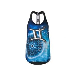 BLUZKA HOROSCOPE - GEMINI. Szare bluzki sportowe damskie marki Feelj!, z dzianiny. Za 129,00 zł.