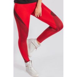 KARMA Spodnie damskie Leggings Red Temptation r. M (74704). Czerwone spodnie sportowe damskie marki KARMA, m. Za 134,56 zł.