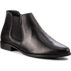 Buty zimowe damskie: Sztyblety TAMARIS – 1-25097-21 Black Leather 003