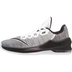 Nike Performance AIR MAX INFURIATE II Obuwie do koszykówki white/black. Białe buty skate męskie marki Nike Performance, z gumy. Za 279,00 zł.