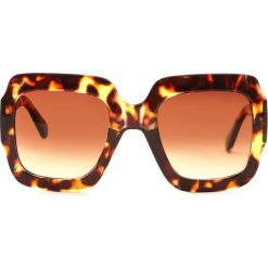Brązowe Okulary Remake. Pomarańczowe okulary przeciwsłoneczne damskie other. Za 49,99 zł.