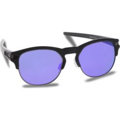 Okulary przeciwsłoneczne OAKLEY - Latch Key OO9394-0252 Matte Black/Violet Iridium. Czarne okulary przeciwsłoneczne damskie aviatory Oakley. W wyprzedaży za 509,00 zł.
