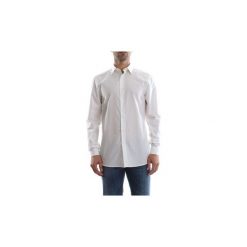 Koszule z długim rękawem Calvin Klein Jeans K10K100735 WALKER. Białe koszule męskie Calvin Klein Jeans, m, bez wzorów, z jeansu, bez kołnierzyka, z długim rękawem. W wyprzedaży za 338,31 zł.