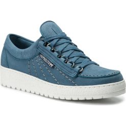 Sneakersy MEPHISTO - Rainbow R823 Sea Blue. Niebieskie sneakersy męskie Mephisto, bez zapięcia. W wyprzedaży za 559,00 zł.