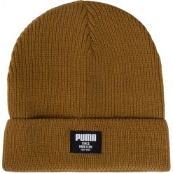 Czapka PUMA - Ribbed Classic Beanie 021709 06 Moss Green. Pomarańczowe czapki damskie Puma, na zimę, bez wzorów, z materiału. Za 79,99 zł.