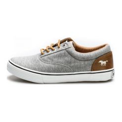 Trampki damskie slip on: Mustang Tenisówki Damskie 39 Szary