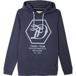 Bluza z kapturem. Szare bluzy męskie rozpinane marki Tom Tailor, l, z bawełny, z długim rękawem, długie, z kapturem. Za 102,86 zł.
