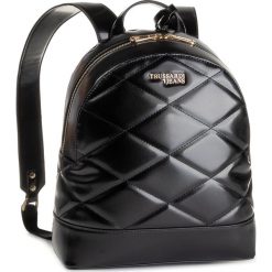 Plecak TRUSSARDI JEANS - T-Easy City Quilt Backpack Md 75B00665 Black K299. Czarne plecaki damskie Trussardi Jeans, bez wzorów, z jeansu, klasyczne. Za 649,00 zł.