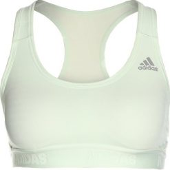 Biustonosze sportowe: adidas Performance ALPHASKIN TECH Biustonosz sportowy aero green
