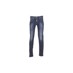 Jeansy slim fit Replay ANBASS BACK ZIP. Niebieskie jeansy męskie relaxed fit marki Replay. Za 527,20 zł.