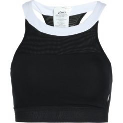 Biustonosze sportowe: ASICS HALTERNECK BRA Biustonosz sportowy performance black