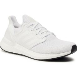 Buty adidas - Ultraboost 20 EF1042 Ftwwht/Ftwwht/Cblack. Białe buty sportowe męskie Adidas, z tworzywa sztucznego, bez zapięcia, do biegania. Za 749,00 zł.