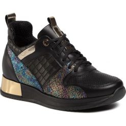 Sneakersy OLEKSY - 3106/A89/F85/F86/A38 Czarny. Czarne półbuty damskie Oleksy, ze skóry. Za 349,00 zł.