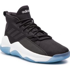 Buty adidas - Streetfire F34966 Cblack/Cblack/Ftwwht. Czarne buty sportowe męskie Adidas, ze skóry ekologicznej, bez zapięcia, do koszykówki. W wyprzedaży za 229,00 zł.