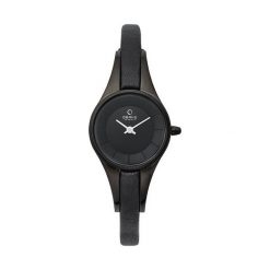 Obaku V110LBBRB - Negocjuj cenę zakupu, na pewno będziesz zadowolony. Czarne zegarki damskie marki Obaku. Za 441,00 zł.