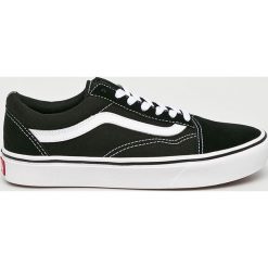 Vans - Tenisówki. Czarne trampki i tenisówki damskie marki Vans, ze skóry, na sznurówki. Za 339,90 zł.