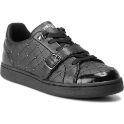 Sneakersy TRUSSARDI JEANS - 79A00236 K299. Czarne półbuty damskie Trussardi Jeans, z jeansu. W wyprzedaży za 329,00 zł.