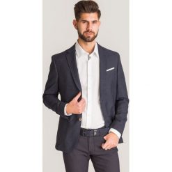 Marynarka Joop Frame. Niebieskie marynarki męskie Joop! Collection, m, bez wzorów, z bawełny. Za 849,50 zł.