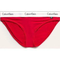 Calvin Klein Underwear - Figi. Czerwone majtki damskie l, z elastanu. Za 89,90 zł.