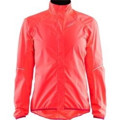 Craft kurtka rowerowa męska Mist Rain czerwona rozmiar L. Czerwone kurtki sportowe męskie Craft, m, bez wzorów, bez kaptura, rowerowe. Za 325,00 zł.