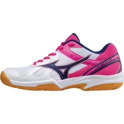 Mizuno buty halowe Cyclone Speed (W) Wht/Blueprint/PinkGlo 38.0/5.0. Buty sportowe damskie Mizuno, bez wzorów, sportowe, na fitness i siłownię. W wyprzedaży za 205,00 zł.