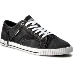 Tenisówki BIG STAR - W174518 Black. Czarne tenisówki męskie marki BIG STAR, z gumy. Za 129,00 zł.