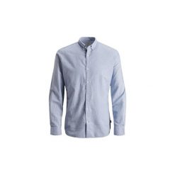 Koszule z długim rękawem Jack Jones 12146108 SUMMER SHIRT. Niebieskie koszule męskie Jack & Jones, s, bez wzorów, bez kołnierzyka, z długim rękawem. Za 135,58 zł.