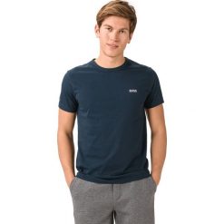 BOSS Koszulka Niebieski. Niebieskie podkoszulki męskie Boss, l, bez wzorów, z bawełny, bez kołnierzyka, z krótkim rękawem, krótkie. Za 219,95 zł.