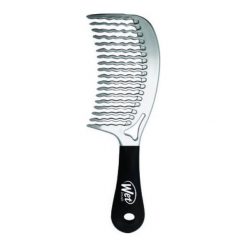 Wet Brush Grzebień do włosów z rączką COMB Srebrny (0620W-SL/PS). Szare grzebienie do włosów damskie Wet Brush. Za 10,27 zł.